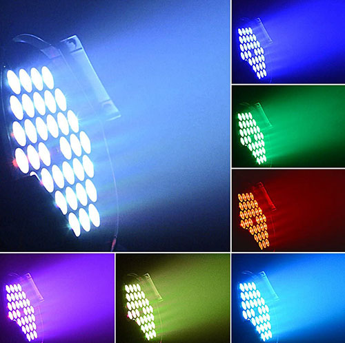 High quality 54x3W DMX Par LED RGBW Stage Lights