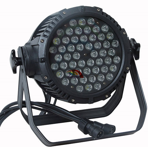 DMX 54x3W IP65 rated Waterproof RGBW LED Outdoor Par Light