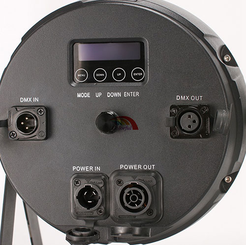 7X40W RGBW 4IN1 Outdoor LED Par with Zoom