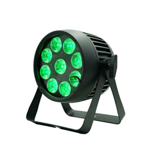High quality 9x18W LED Par Light Waterproof IP65 DJ Wireless Battery Outdoor Stage Lighting