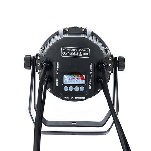 18X15W Silent IP65 Outdoor DMX 5IN1 RGBAW LED Par Can