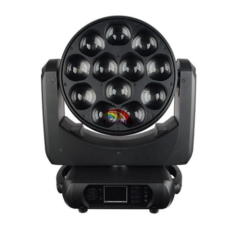 12x40W 1240 RGBW Wash Moving Head With Zoom