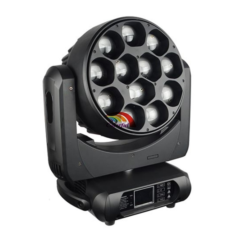 12x40W 1240 RGBW Wash Moving Head With Zoom