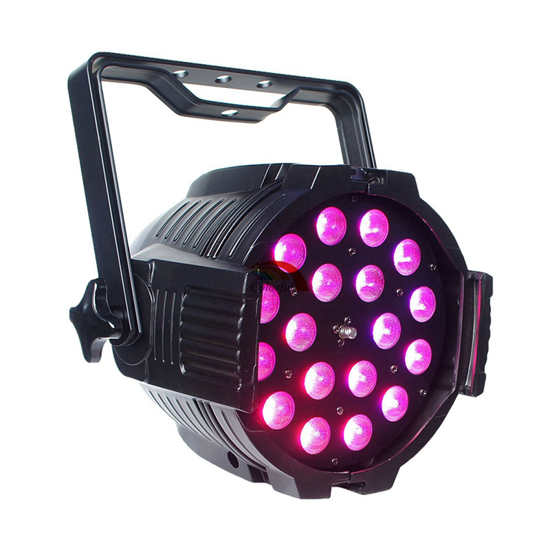 18X18W RGBWA UV 6 in 1 Zoom LED Par