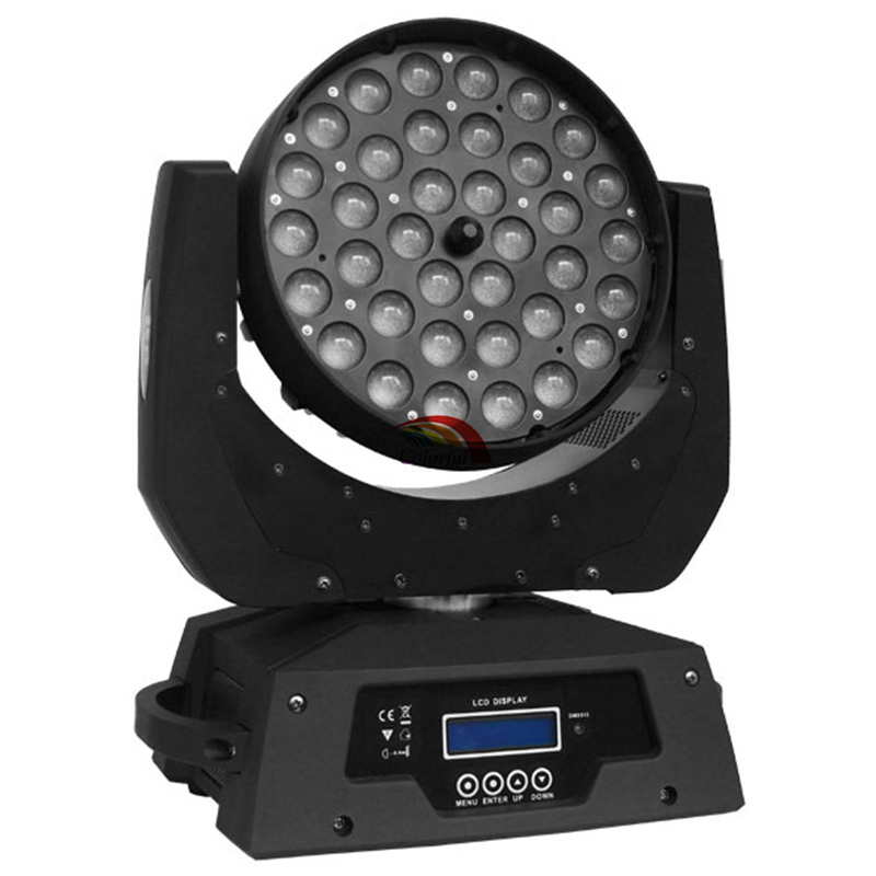 36X10W 4IN1 RGBW Zoom LED Moving Head Wash Light