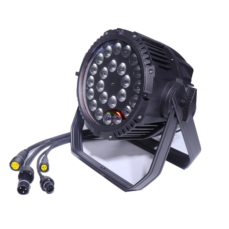 Waterproof 24x18W 6 IN 1 RGBWA UV PAR LED Outdoor IP65