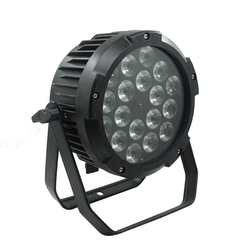 LED Flat Par Waterproof IP65 Outdoor 18x18W RGBWA UV 6in1 Wash Stage light