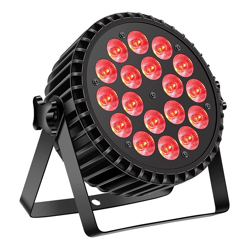 Colorful LED Par Lights 10Wx18 LED Uplight RGBW Stage Lighting