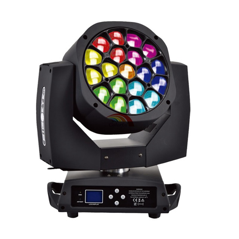 Professional Stage Lighting 19*15W Big Bee Eyes Moving Head