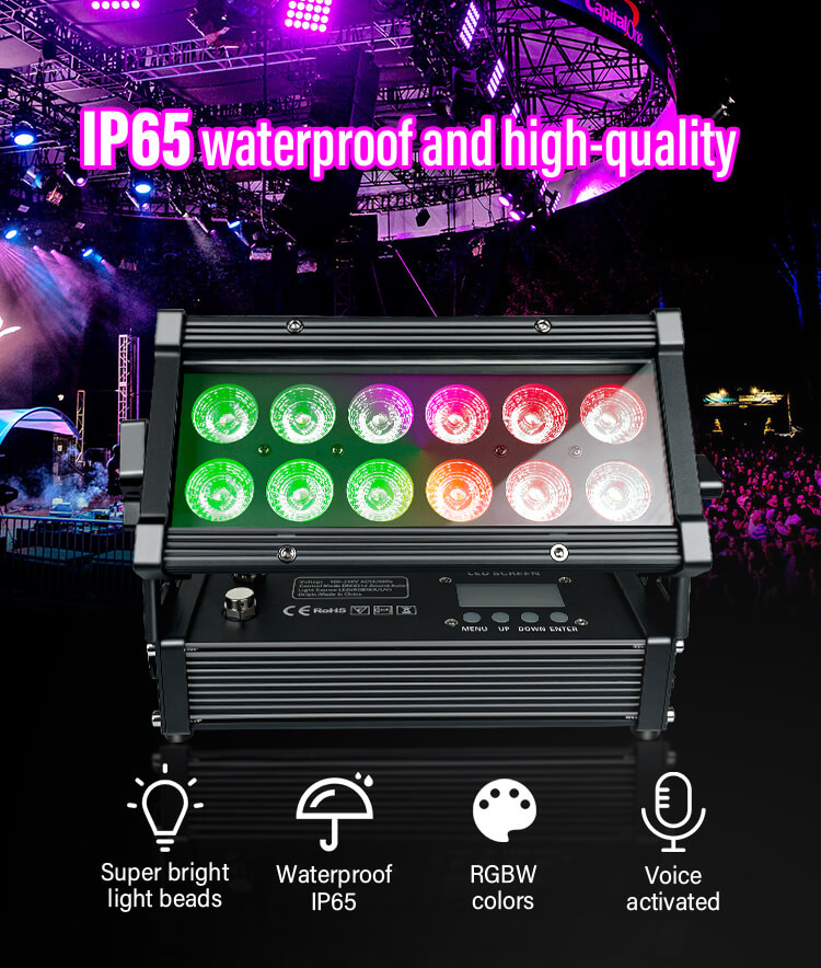 12*15w WATERPOOR WASHING LIGHT   未完