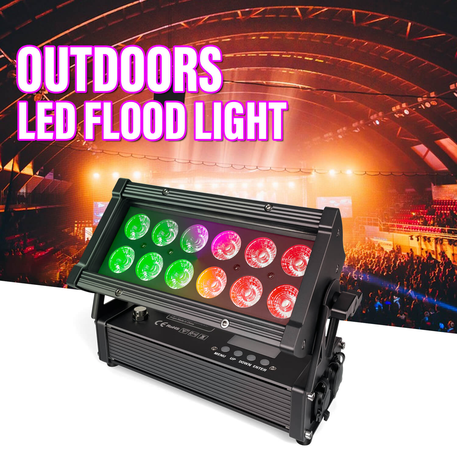 12*15w WATERPOOR WASHING LIGHT   未完