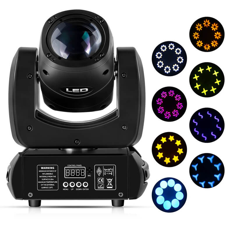 High Quality 18 Prisms or 8 Prisms 100W LED Beam Moving Head Light for Stage Bar Disco Wedding Party