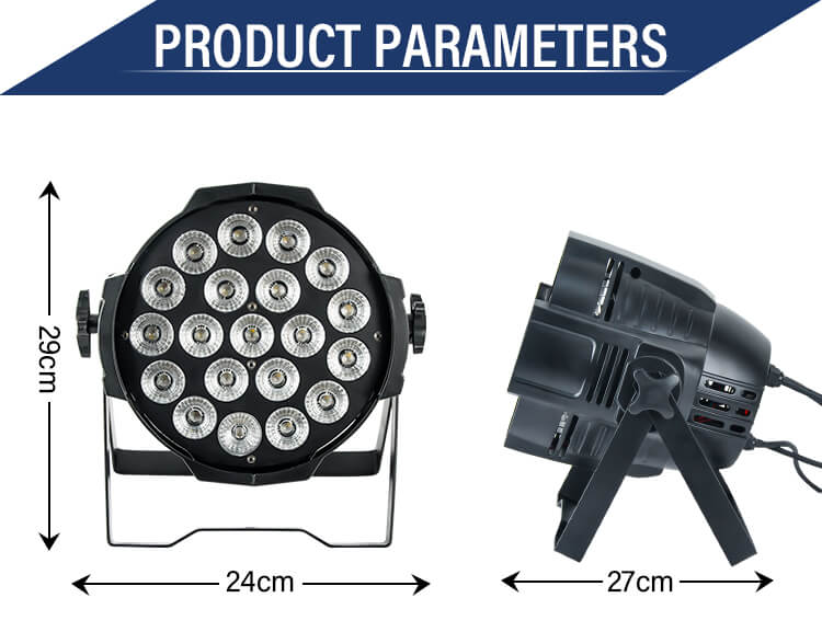 INDOOR 20X18W RGBWA UV 6 IN 1 LED PAR SPOT LIGHT