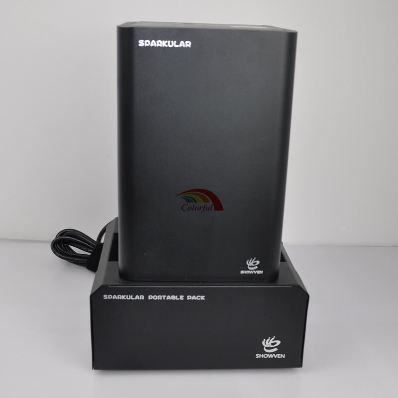 Showven Sparkular Portable battery pack for Cold Spark Machine