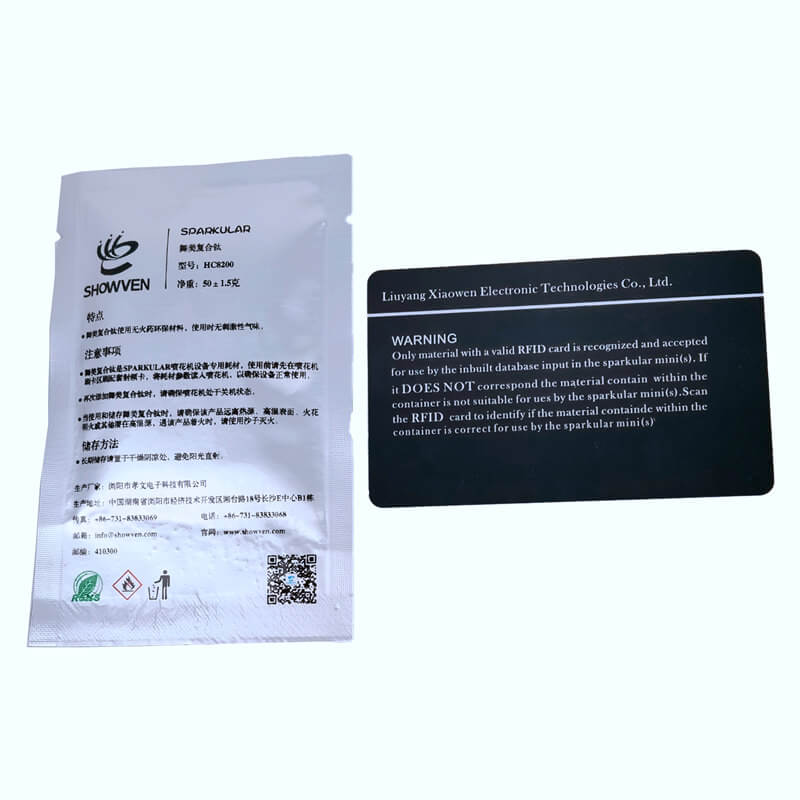 SHOWVEN 50g Medium TI Powder with RF Card
