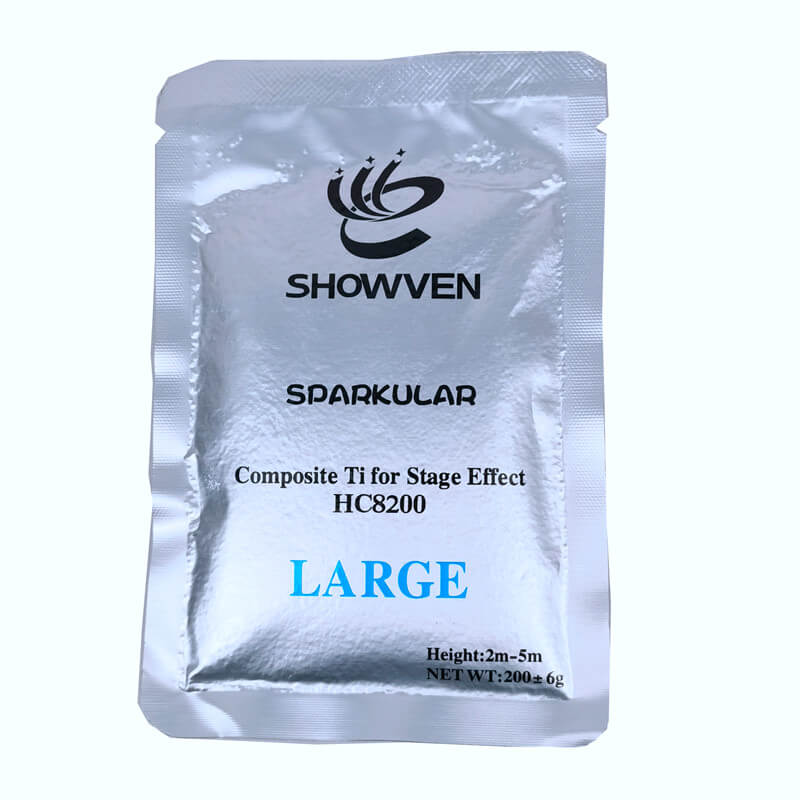 Composite Ti Titanium Cold Pyro Powder For Cold Spark Machine