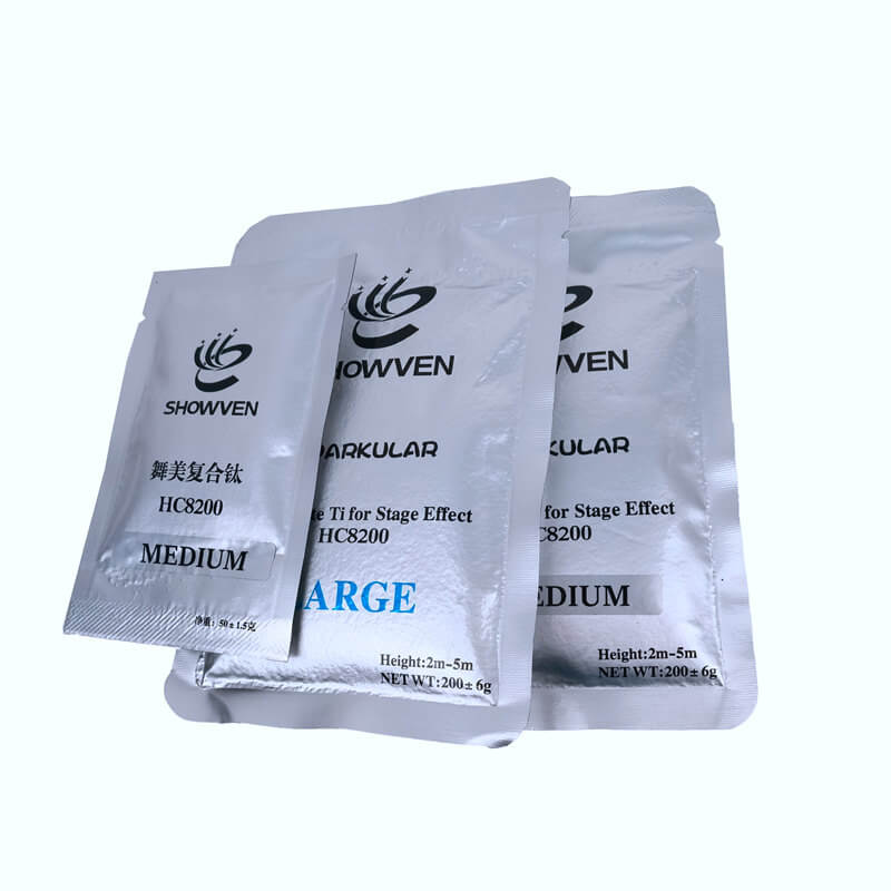 Composite Ti Titanium Cold Pyro Powder For Cold Spark Machine