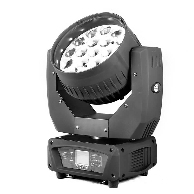 19x15W 4 in 1 RGBW Aura Wash LED Moving Head Light