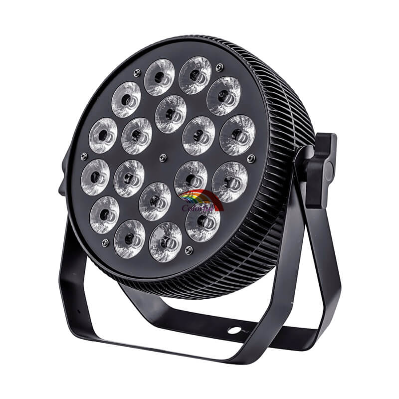 18x10W RGBW 4 in 1 LED Flat Par Can