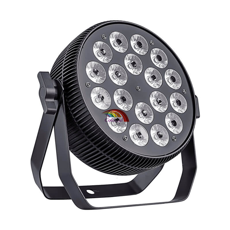 18x10W RGBW 4 in 1 LED Flat Par Can