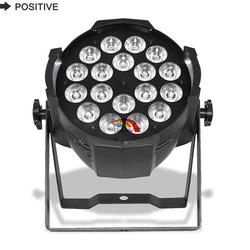 CE List 18 x 18W RGBWA UV 6in1 LED Par Light for Indoor