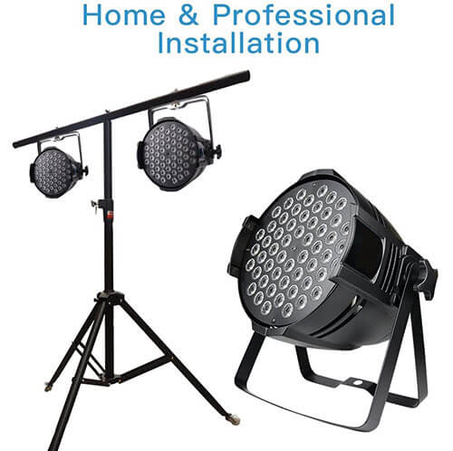 High quality 54x3W DMX Par LED RGBW Stage Lights