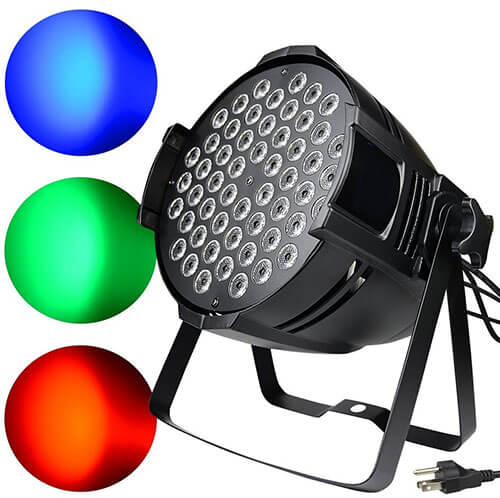 High quality 54x3W DMX Par LED RGBW Stage Lights