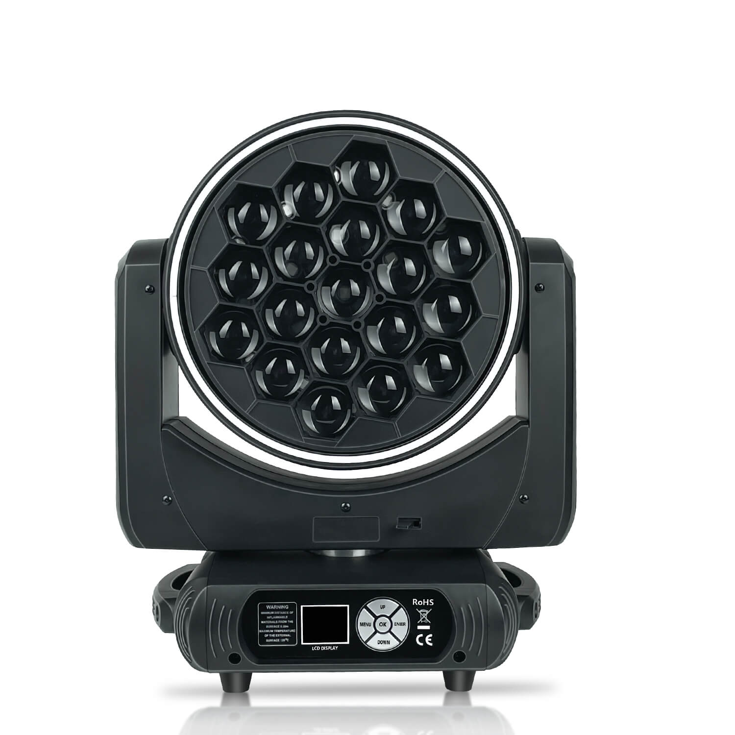 19x40W RGBW 4in1 LED BEAM ZOOM WASH Moving Head Light