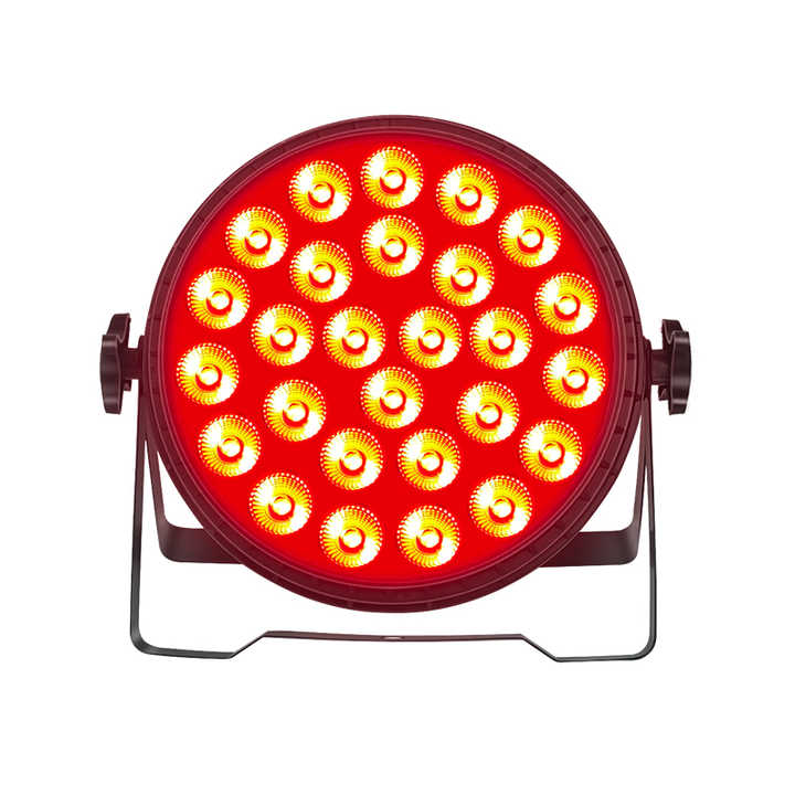 Factory Direct 27PCS*6W RGBW 4in1 Plastic Par Light Mix Color For Club DJ Show Stage