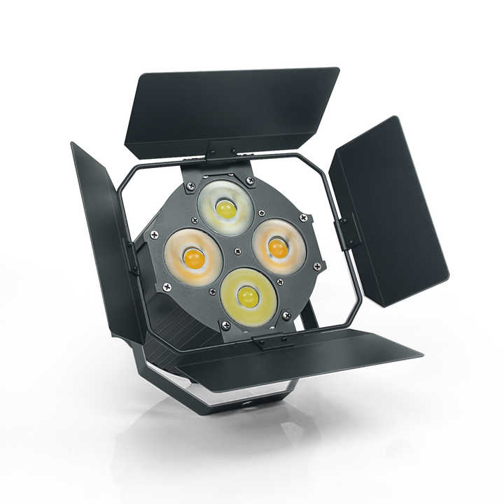 4 Eye 4X30W Cob Par Light Warm Cool White 2In1 120W Cob Led Par Light Face Profile Spotlight For Stage Wedding Studio