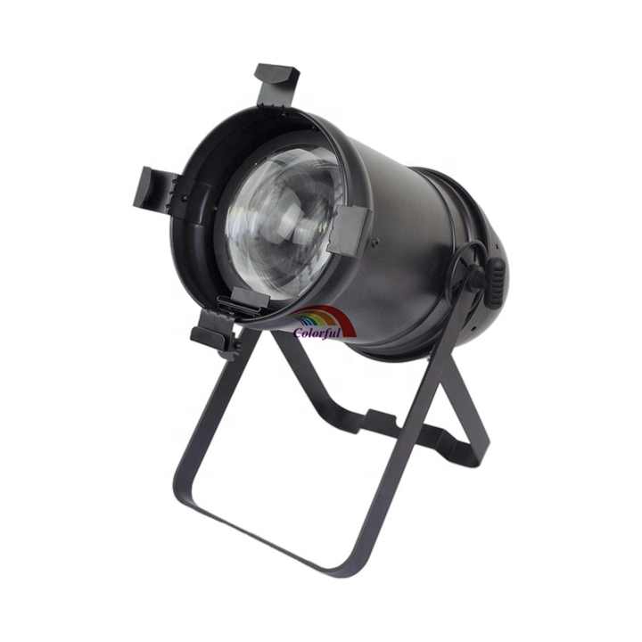 High Quality CRI 95 Warm White 3000K Par Can 100W COB LED Par Light Zoom For Museums And Theatres