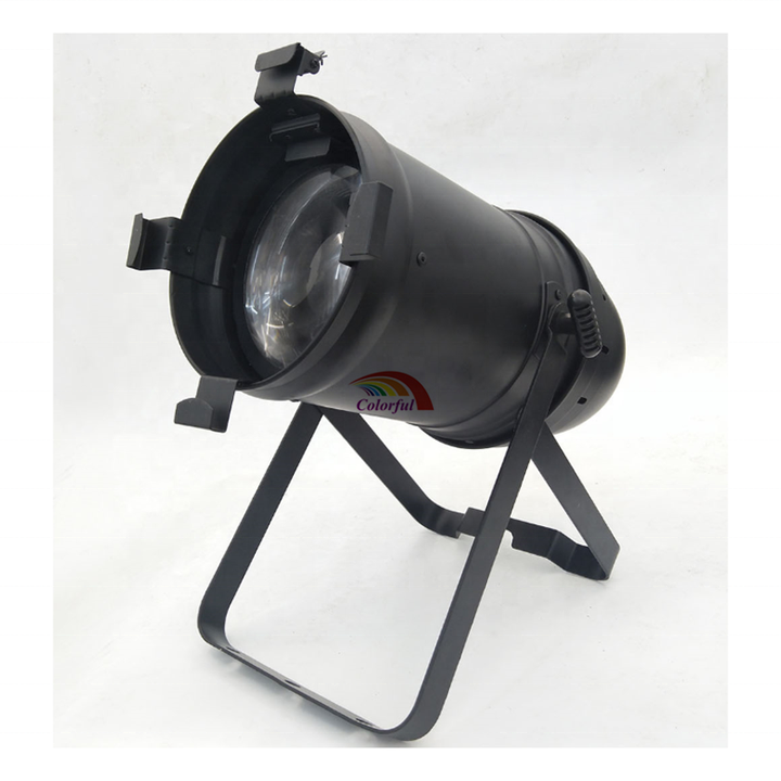 High Quality CRI 95 Warm White 3000K Par Can 100W COB LED Par Light Zoom For Museums And Theatres