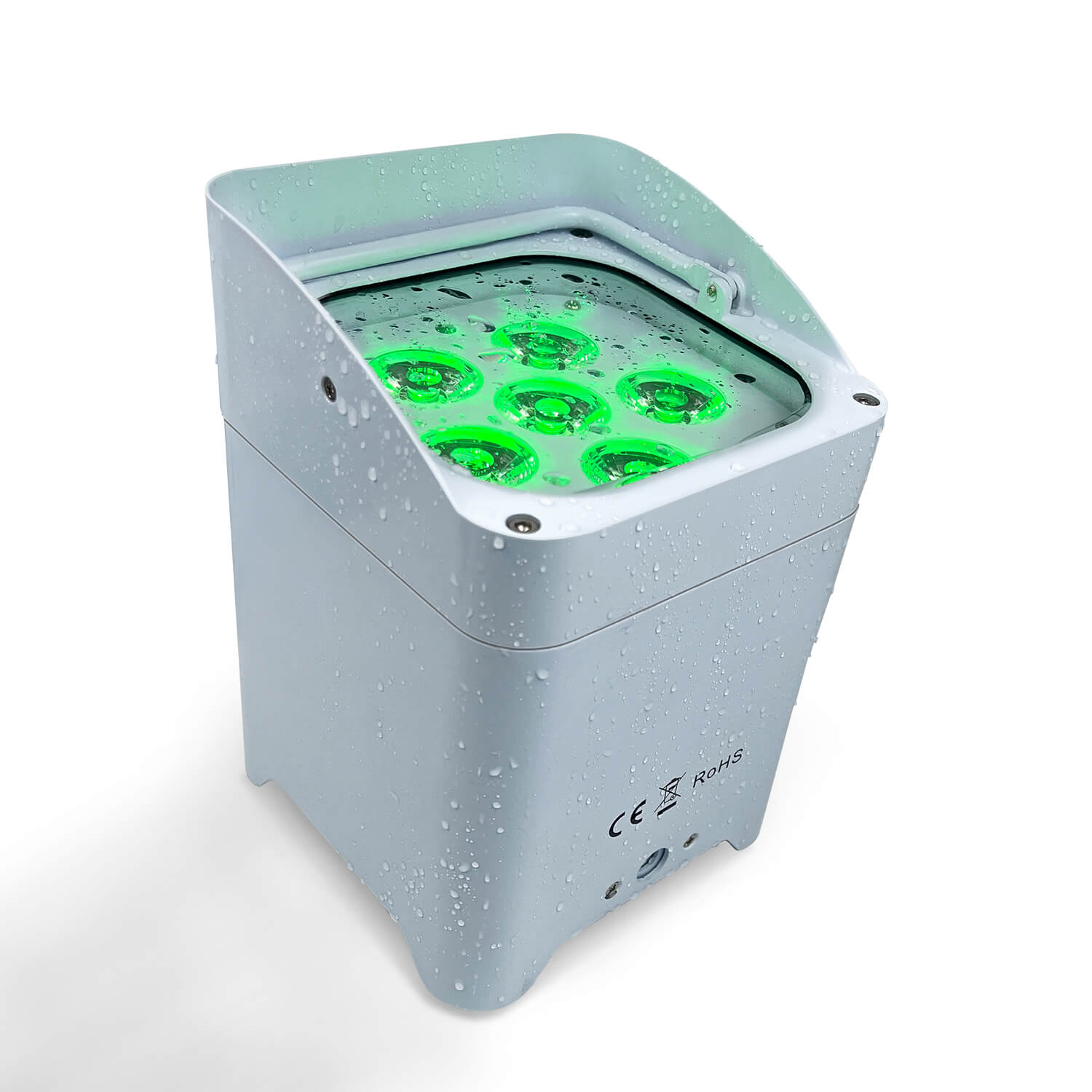 6x18W Outdoor Battery Powered and Wireless LED Flat Par Light