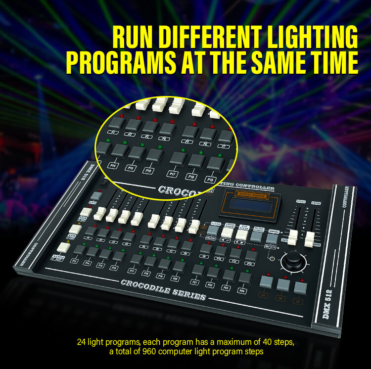 DMX 512 LNTELLIGENT LIGHTING CONTROLLER