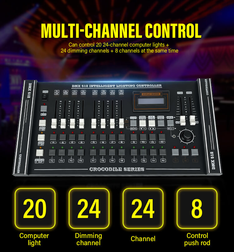 DMX 512 LNTELLIGENT LIGHTING CONTROLLER